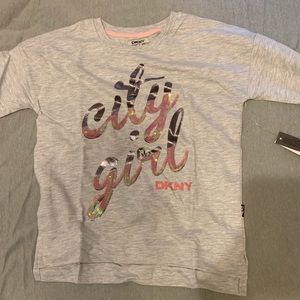Girls DKNY pullover sweatshirt
